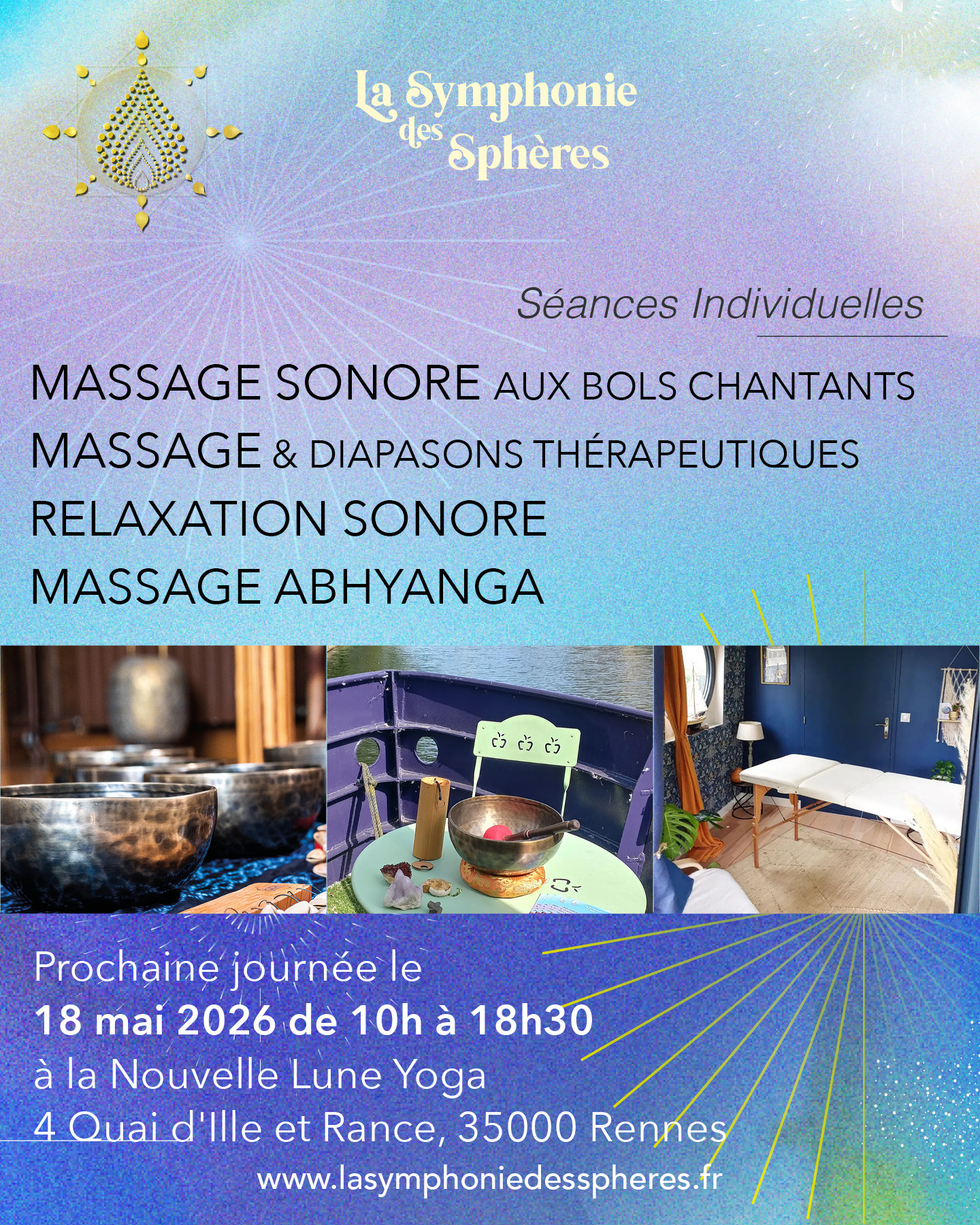 Visuel La nouvelle lune yoga instagram mai 2025